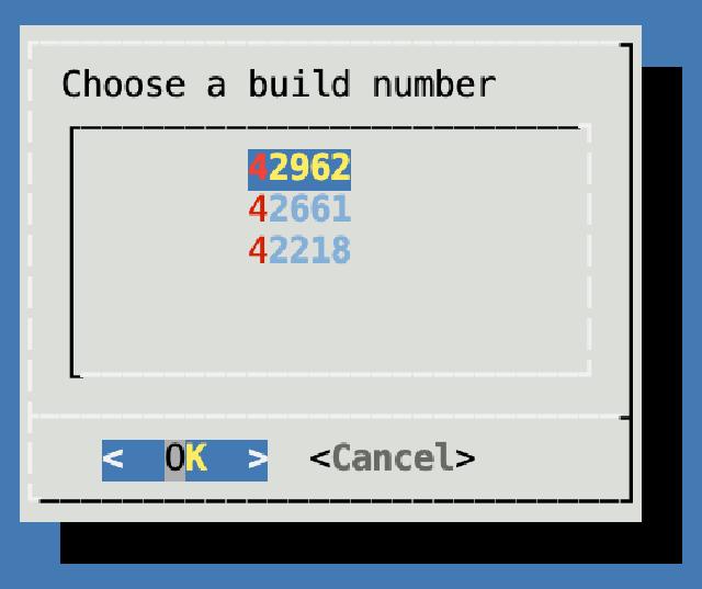 arpl choose a build number arpl choose a build number