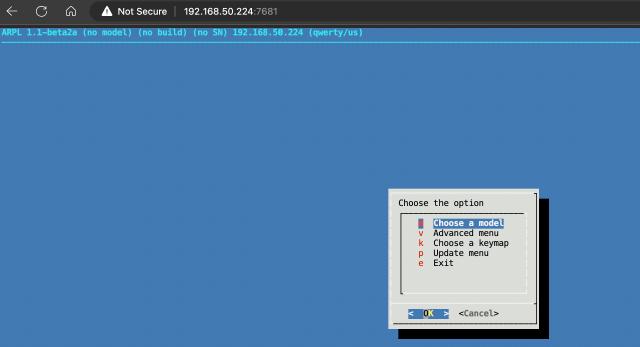 arpl choose a model arpl choose a model